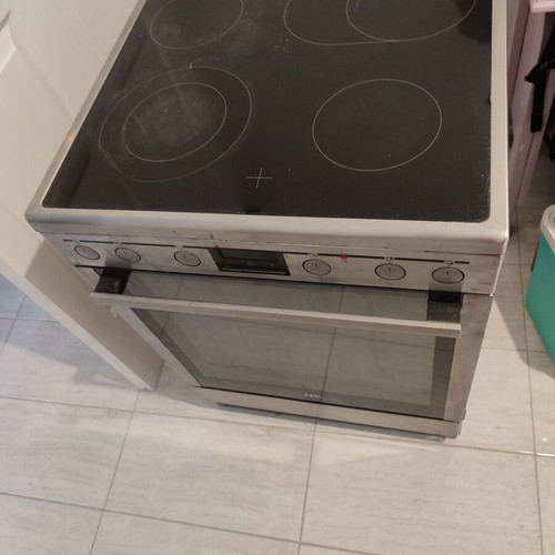 AEG electric stove with ceramic hobs used, good condition