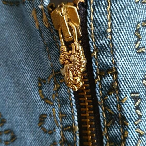 Cappopera Jeans Jacket size M like new, blue