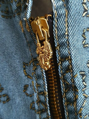 Cappopera Jeans Jacket size M like new, blue