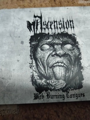 Ascension With Burning Tongues CD used, black metal