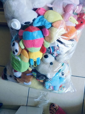 Plush toys like new, assorted sizes