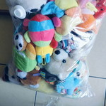 Plush toys like new, assorted sizes