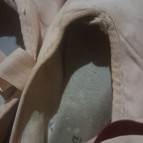 Painted point ballet shoes used, pack of 3 pairs old