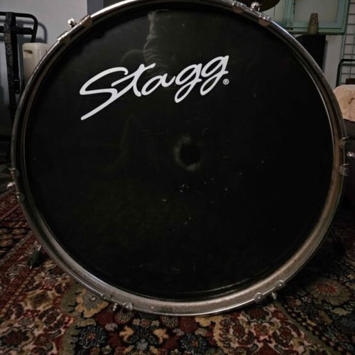 Stagg bass drum used