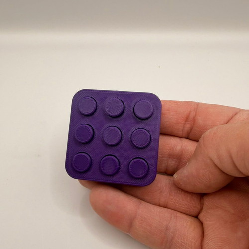 3D Printed Bubble Popping Fidget Toy Made to Order
