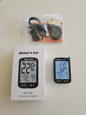 Bikevee BKV-300 GPS ποδηλατικός υπολογιστής νέος, ασύρματος, IPX7, οθόνη 2,4"