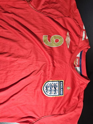 England National Team Rooney #9 Jersey XL Umbro 2006 World Cup