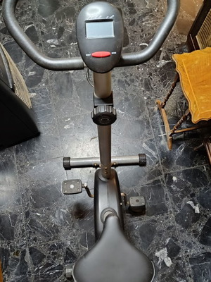 Exercise bike used, black, functional