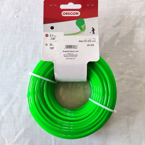 Oregon green round trimmer line 3.3 mm x 30 meters new