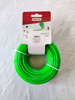 Oregon green round trimmer line 3.3 mm x 30 meters new