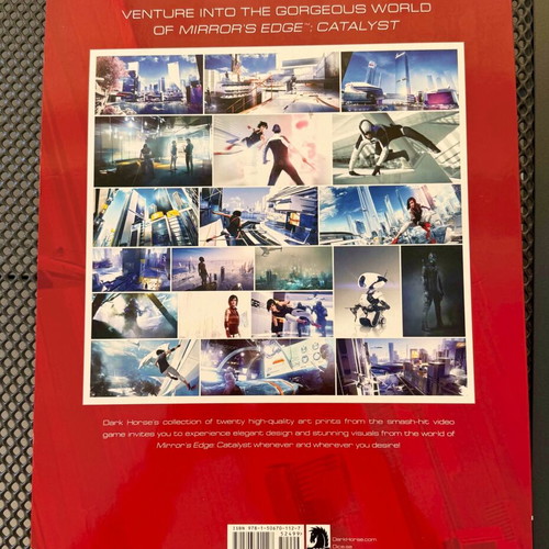 Mirror's Edge poster collection used, 20 removable posters by Dark Horse
