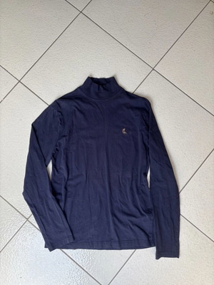 Navy Mock Neck Top σαν καινούργιο, μέγεθος XL, μπλε
