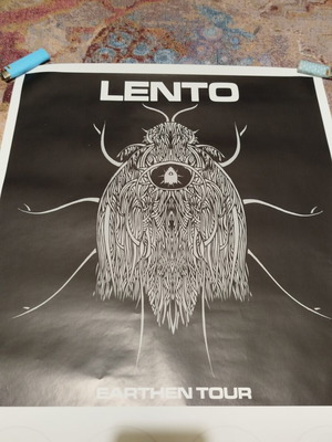 Lento Επίσημο Αφίσα καινούργιο, post hardcore μπάντα