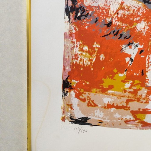 Nikos Kessanlis Erotiko numbered silk screen print like new