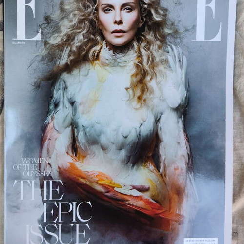 Elle USA Summer Issue The Epic Issue Charlize Theron collectible magazine