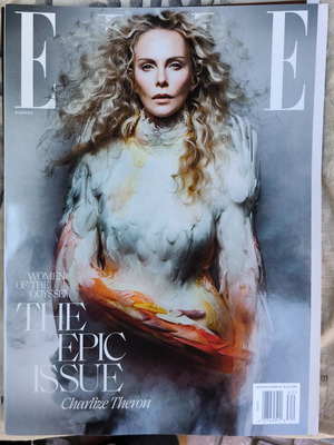 Περιοδικό Elle USA Καλοκαιρινό Τεύχος The Epic Issue Charlize Theron συλλεκτικό