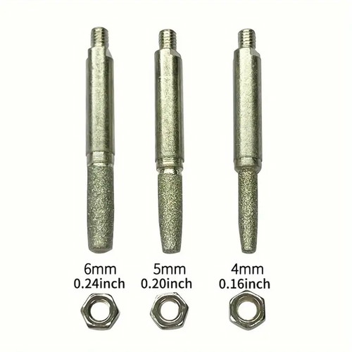 Chain grinder hand crank with 3 files new