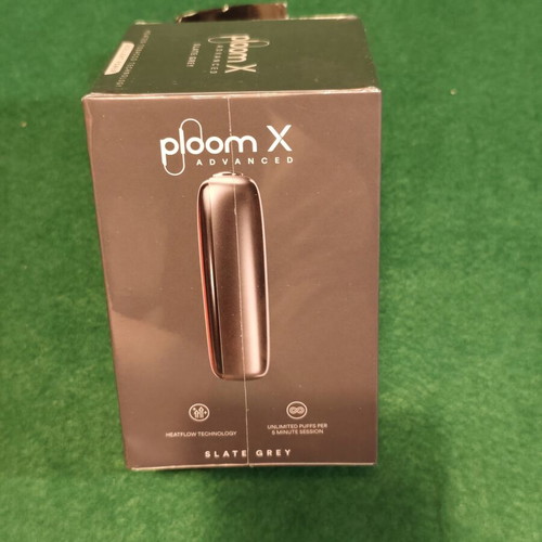 Ploom X Advanced heated tobacco device, slate grey