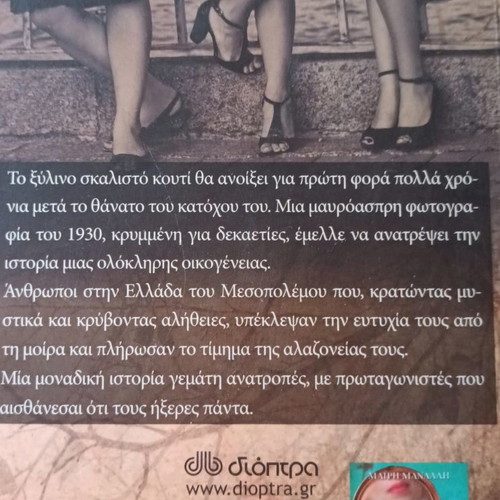Novel book like new, 351 pages