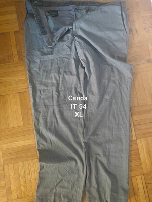 Canda men's office pants like new, size IT 54 XL, gray