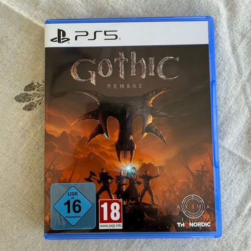 Gothic 1 Remake PS5 game, excellent condition