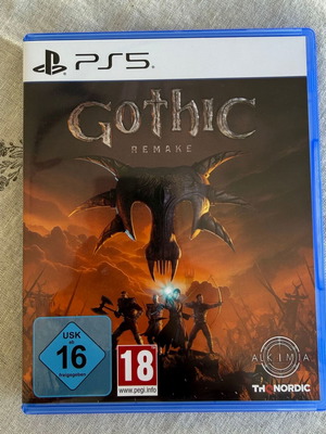Gothic 1 Remake PS5 game, excellent condition