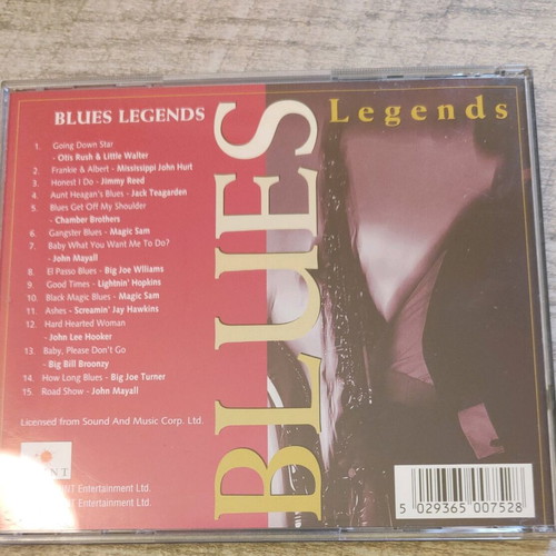Blues Legends CD used in good condition
