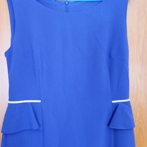 Winter dress blue Gianni Rodini like new