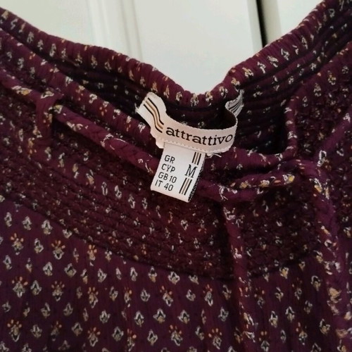 Attrattivo pants salwar style, like new, burgundy color