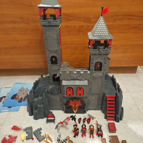Playmobil 3269 castle with expansions 7759 and 7760 like new
