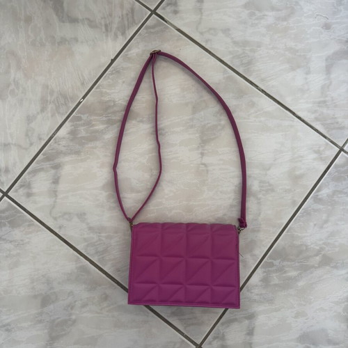 Shoulder bag like new, pink