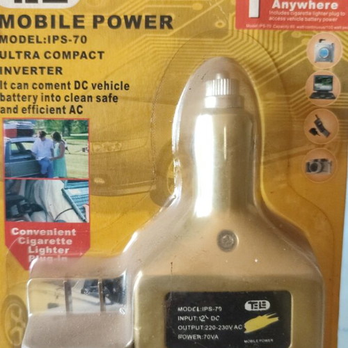 Mobile Power Ultra Compact Inverter 70 VA