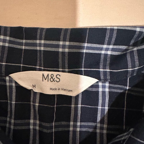 Marks & Spencer pajama top new, size L