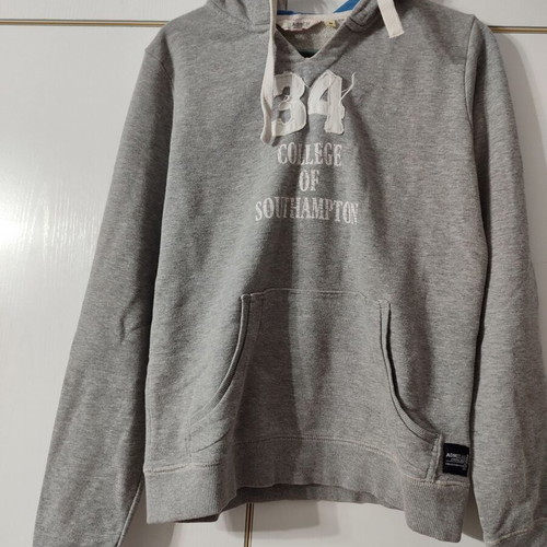 Admiral hoodie sweatshirt medium like new, grey and blue