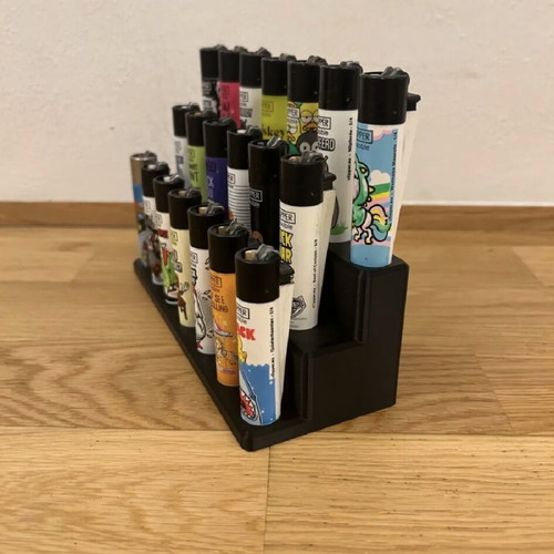 Clipper lighter display stand new