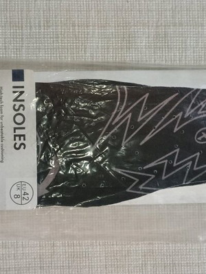 Insole μαλακοί πάτοι παπουτσιών Νο 42 σφραγισμένοι, καινούργιο