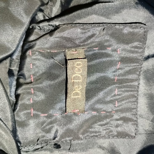 Long jacket like new, blue-black DeDeo size M