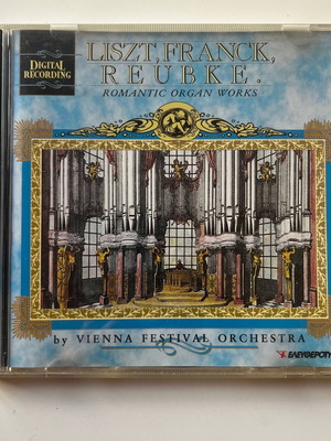Liszt, Franck, Reubke Romantic Organ Works CD used, classical