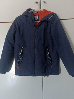 Μπουφάν χοντρό μπλε Sfera σαν καινούργιο για αγόρια 11-12 ετών