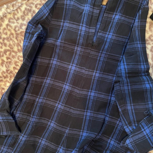 BSB blouse dress used, blue, size M