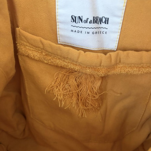 Sun of a Beach Handbag like new, yellow, small size