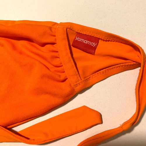 Yamamay set of two used bustiers yellow and orange size M