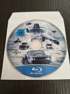 Fast and furious 8 Blu-Ray σαν καινούργιο, δράσης περιπέτεια