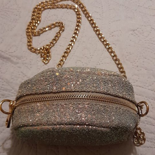 Crossbody bag with glitter Accessorize