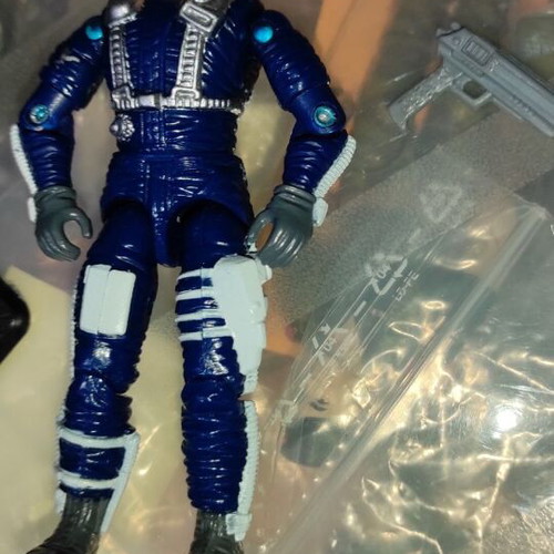 G.I.JOE Skydive (v1) (Sky Patrol) figure used with missing accessories