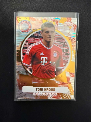 Topps Lineage FC Bayern Toni Kroos Mia San Mia Insert new, authentic