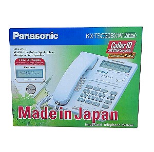 Panasonic Ενσύρματο Τηλέφωνο KX-TSC30BXW - Άσπρο