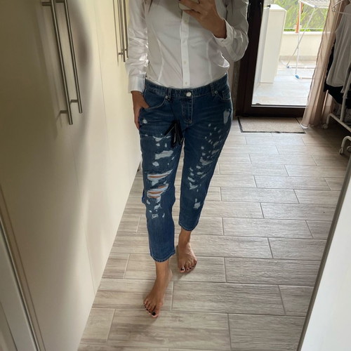 Sogo jeans new blue with stripe available in all sizes