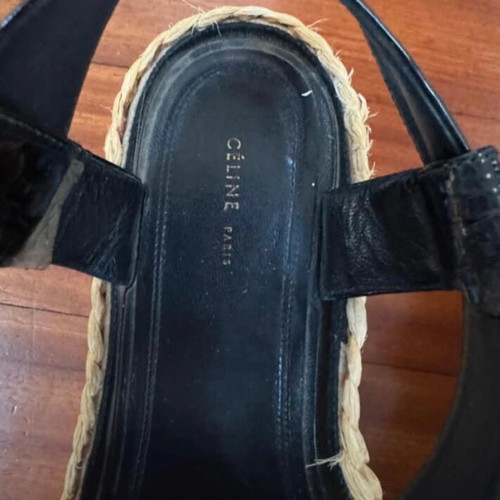 Celine platforms size 39/40, heel 12 cm, like new