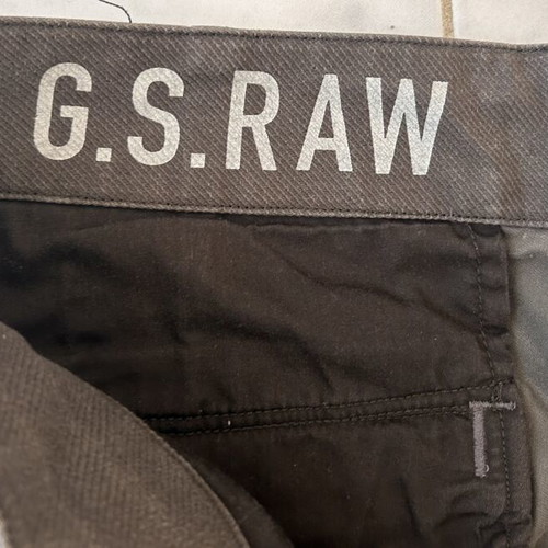 G-Star Raw men's cargo pants gray used W33 L32
